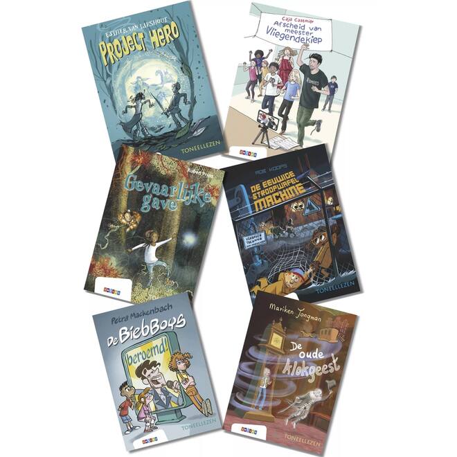 Pakket 2 Toneellezen groep 8 (6 titels)