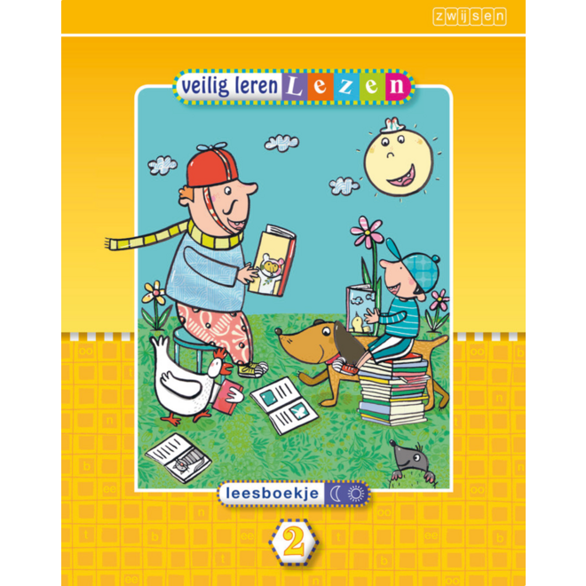 Veilig leren lezen 3 - Kim versie - leesboek - maan-zon 2