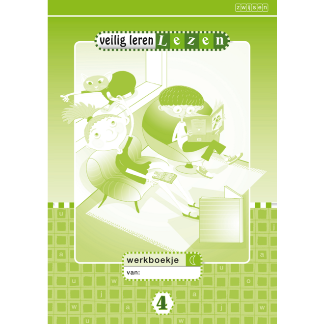 Veilig leren lezen 3 - Kim versie - werkboek - maan 4 (5 stuks)