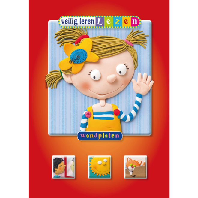 Veilig leren lezen 3 - Kim versie - wandplaten