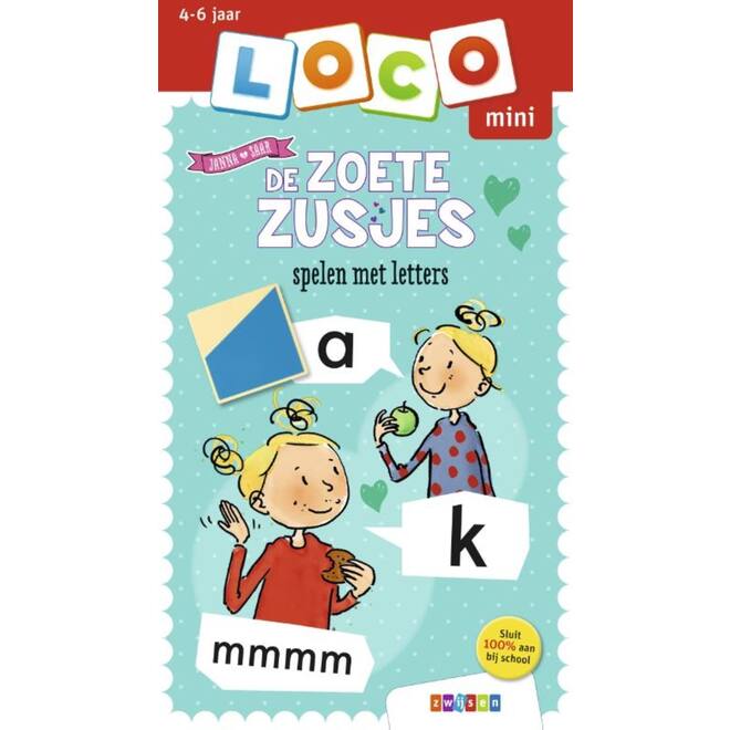 Loco Mini: De Zoete Zusjes spelen met letters