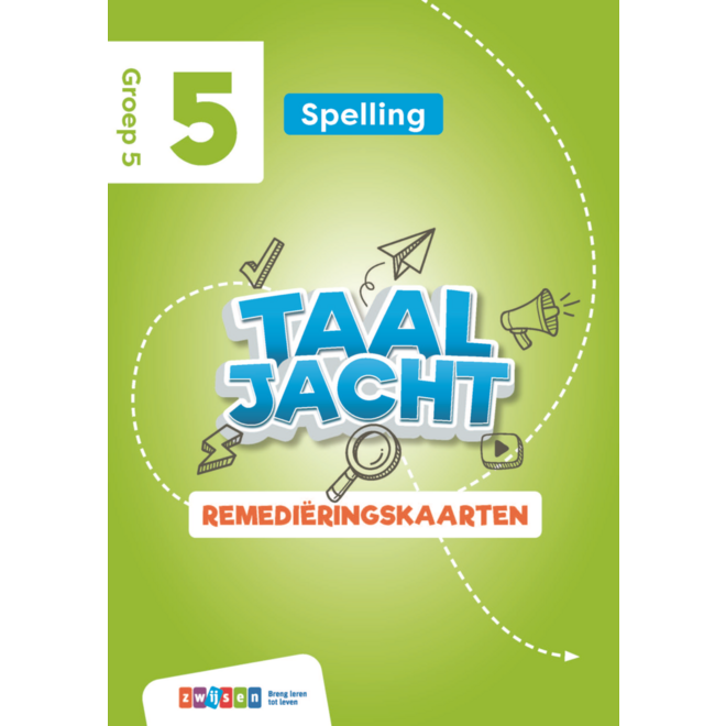 Taaljacht Spelling & grammatica groep 5 remediëringskaarten