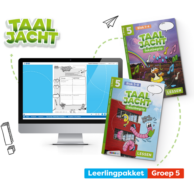 Taaljacht Tekstbegrip Leerpakket groep 5