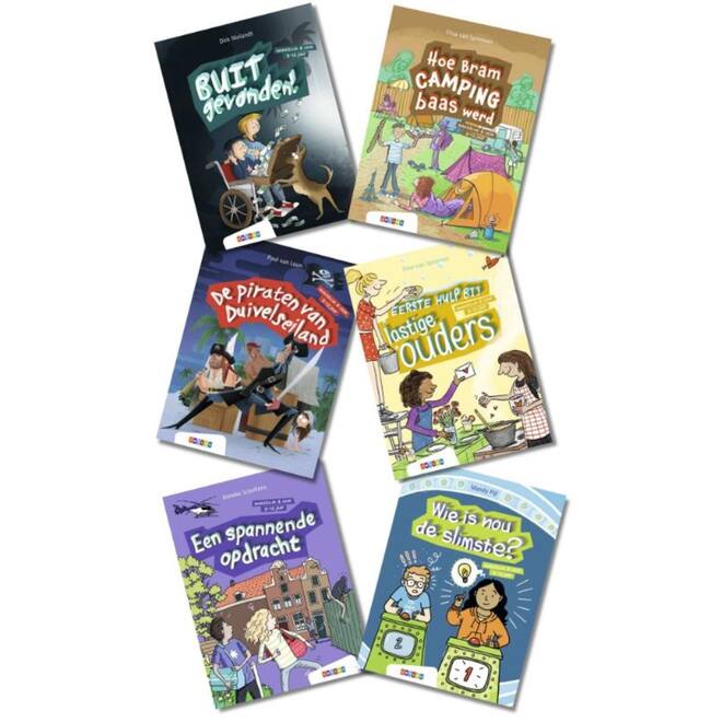 Pakket Makkelijk & Leuk AVI E5 (6 titels)
