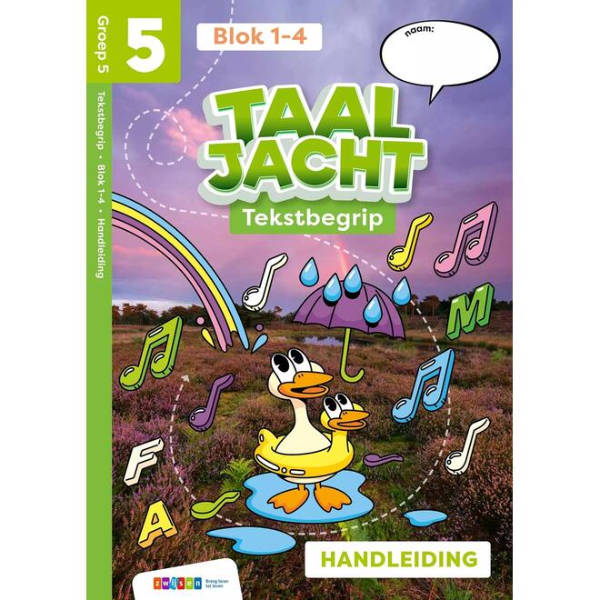 Taaljacht Tekstbegrip groep 5 handleiding