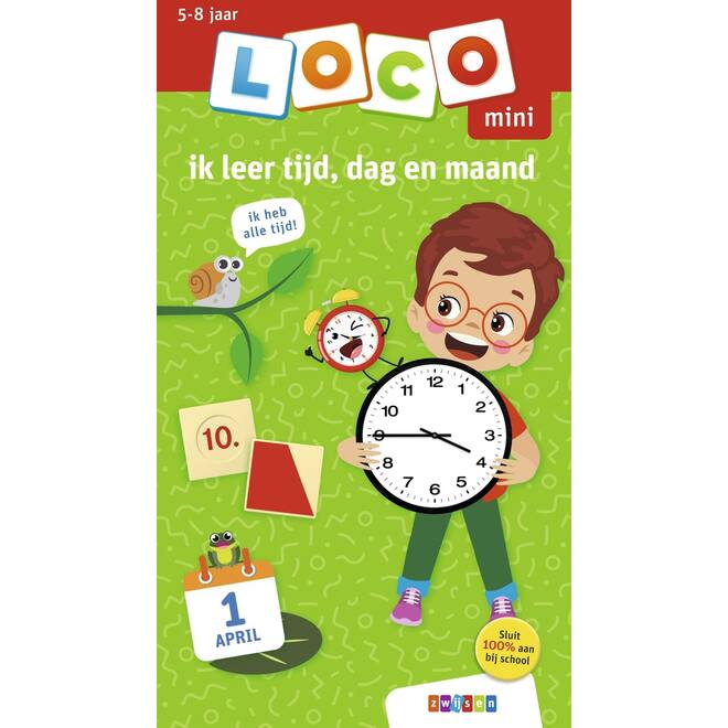 Loco Mini: ik leer tijd, dag en maand