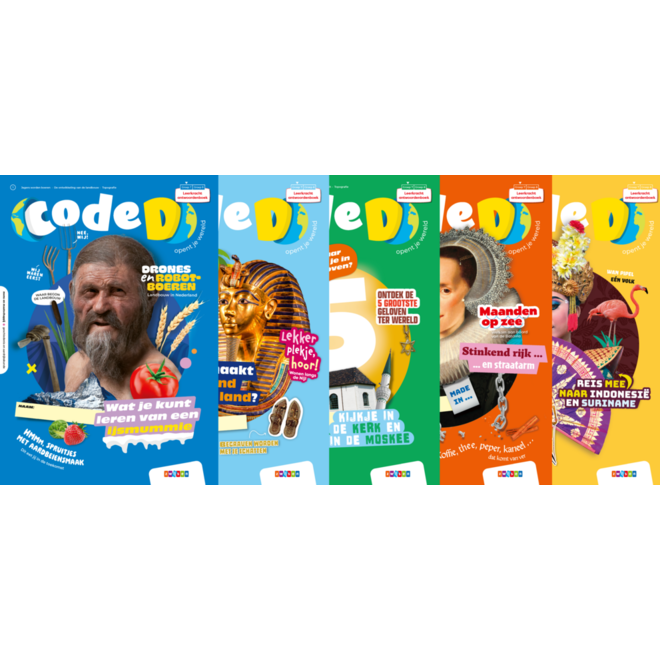 Code D groep 7 antwoordenboeken Mens en Maatschappij thema 1-5