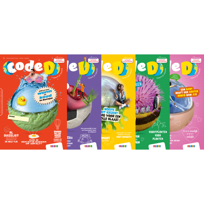 Code D groep 7 antwoordenboeken Mens en Natuur thema 1-5