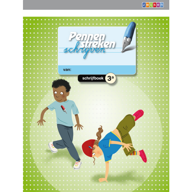Pennenstreken 2 groep 3 - schrijfboek 3A verbonden schrift