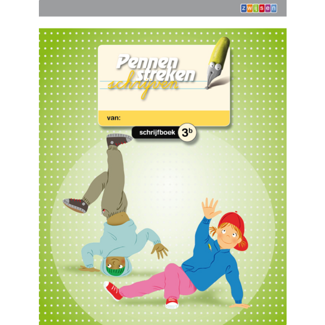 Pennenstreken 2 groep 3 - schrijfboek 3B verbonden schrift