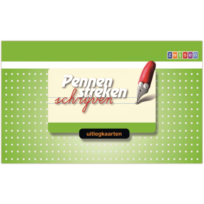 Pennenstreken 2 groep 3 - uitlegkaarten verbonden schrift