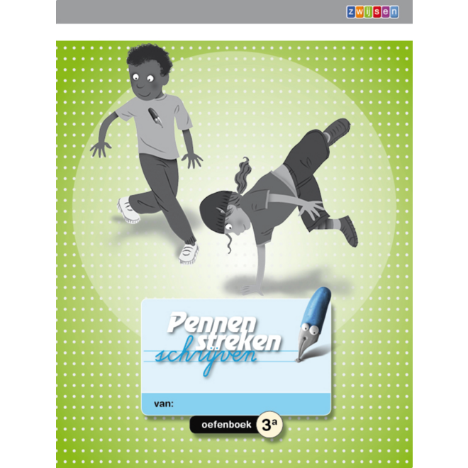 Pennenstreken 2 groep 3 - oefenboek 3A verbonden schrift