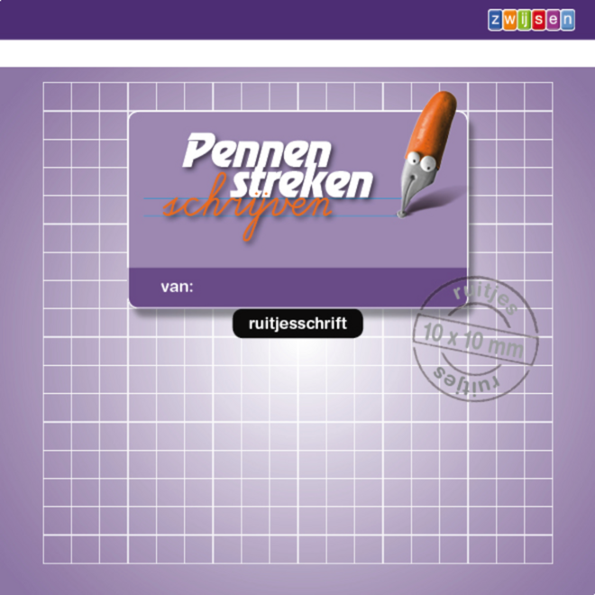 Pennenstreken 2 groep 3 - ruitjesschrift