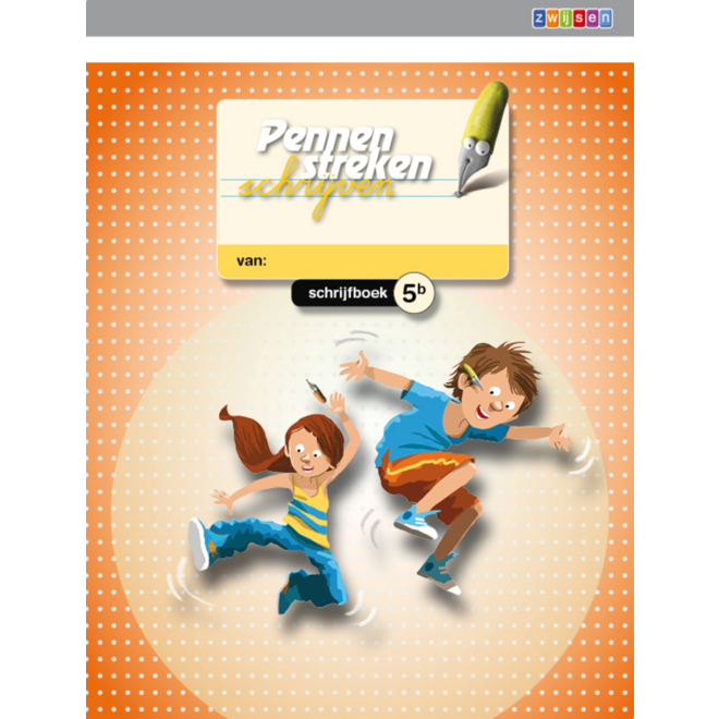 Pennenstreken 2 groep 5 - schrijfboek 5B verbonden schrift (5 stuks)