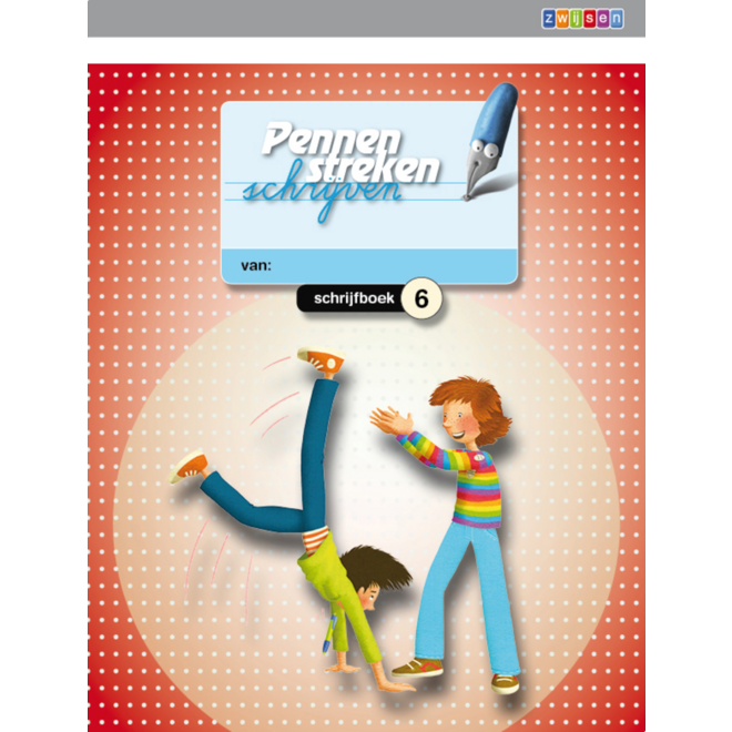 Pennenstreken 2 groep 6 - schrijfboek 6 verbonden schrift (5 stuks)