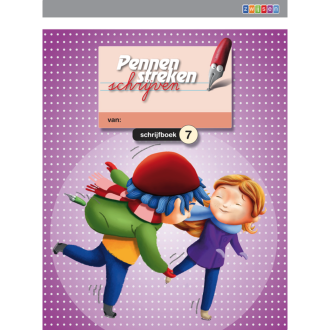 Pennenstreken 2 groep 7 - schrijfboek 7 verbonden schrift