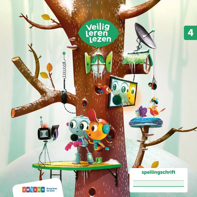 Veilig leren lezen Zoem spellingschrift 4 (5 stuks)