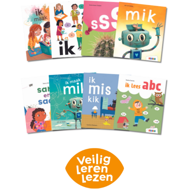 Veilig leren lezen Zoem pakket leesboeken start (8 titels)