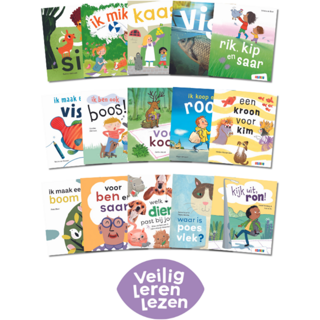 Veilig leren lezen Zoem pakket leesboeken anker 1 (15 titels)