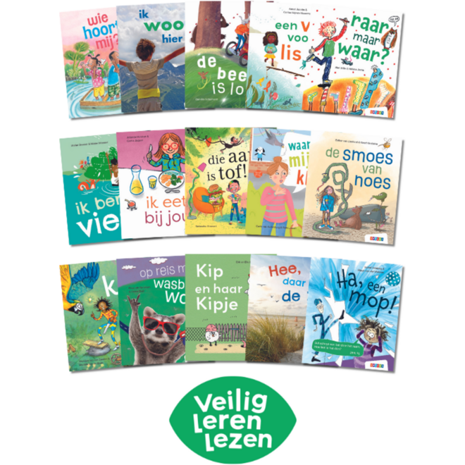Veilig leren lezen Zoem pakket leesboeken anker 4 (15 titels)