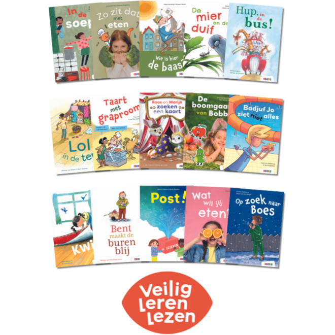 Veilig leren lezen Zoem pakket leesboeken anker 7 (15 titels)