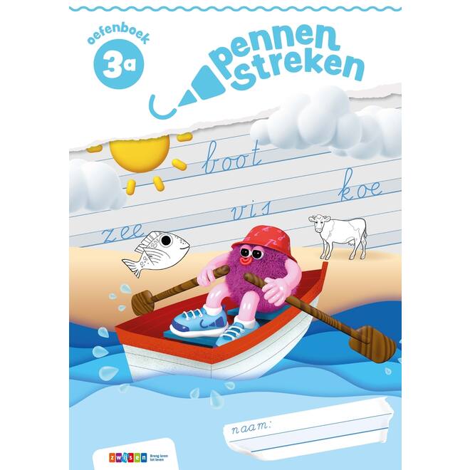 Pennenstreken 3 groep 3 oefenboek verbonden schrift 3A