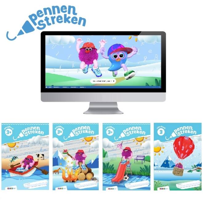Pennenstreken 3 Leerpakket VERBONDEN SCHRIFT groep 3