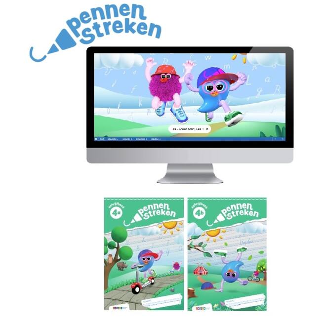 Pennenstreken 3 Leerpakket VERBONDEN SCHRIFT groep 4