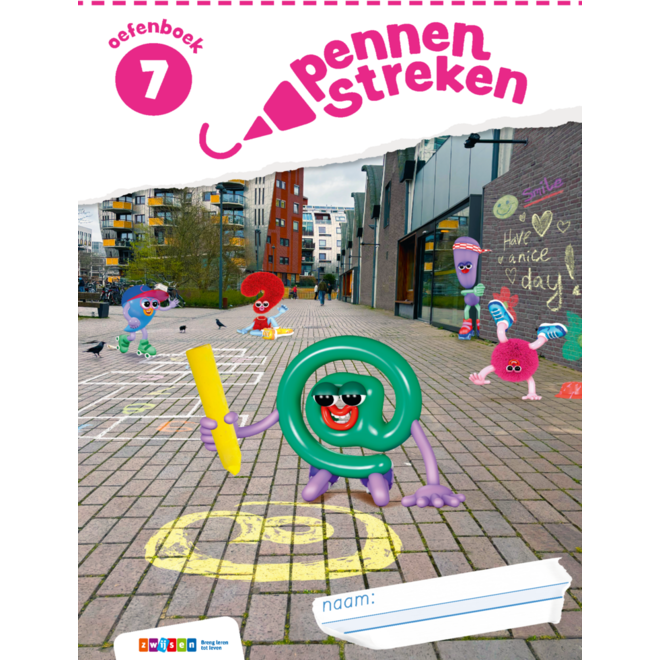 Pennenstreken 3 groep 7 oefenboek blokschrift