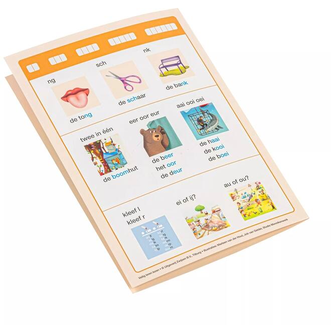 Veilig leren lezen Zoem spellingkaarten (30 stuks)