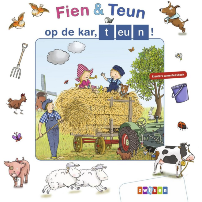 Fien & Teun - op de kar, teun!