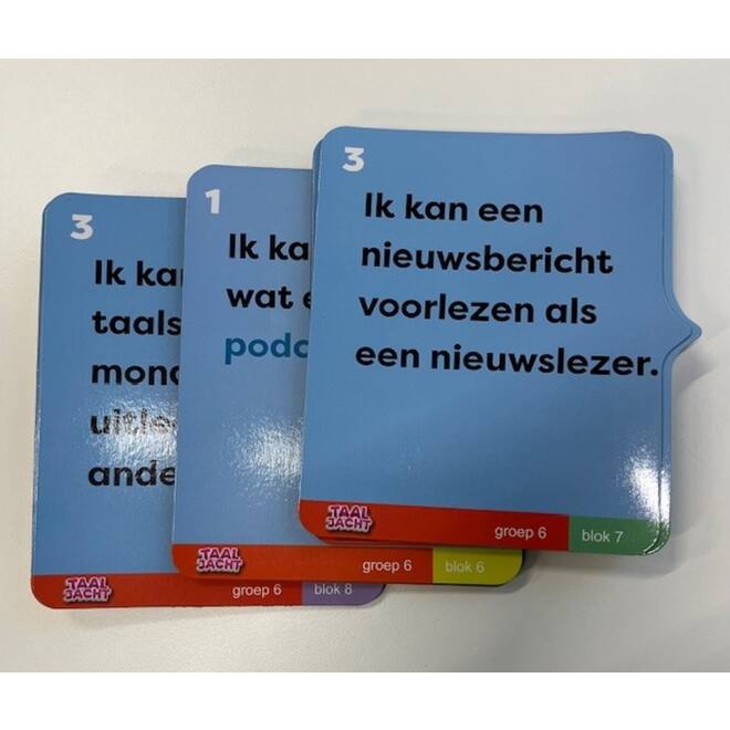 Taaljacht Taal groep 6 doelmagneten
