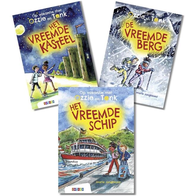 Pakket Op vakantie met Ozzie en Tonk (3 titels)