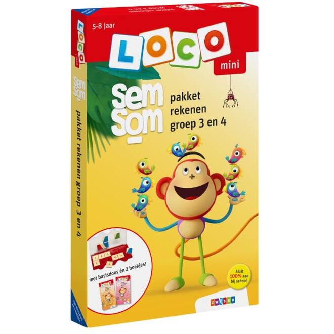 Loco Mini: Semsom pakket rekenen groep 3 en 4