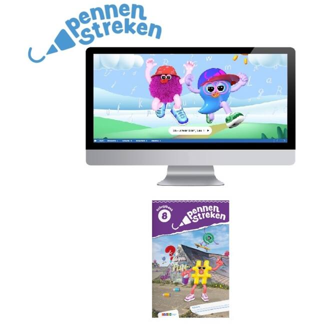 Pennenstreken 3 Leerpakket VERBONDEN SCHRIFT groep 8
