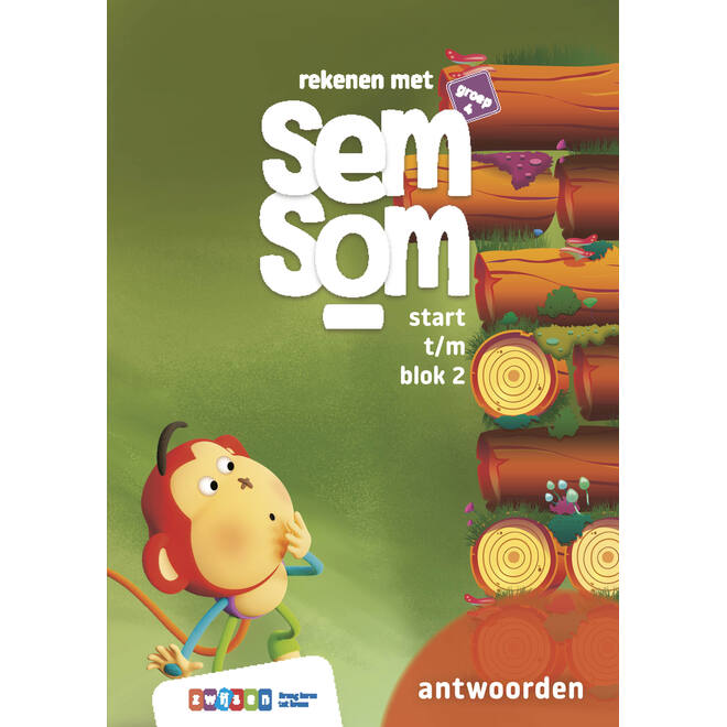Semsom groep 4 antwoordenboek rekenmuur blok start t/m 2