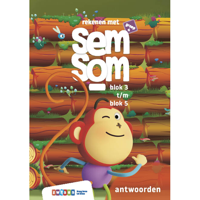 Semsom groep 4 antwoordenboek rekenmuur blok 3 t/m 5