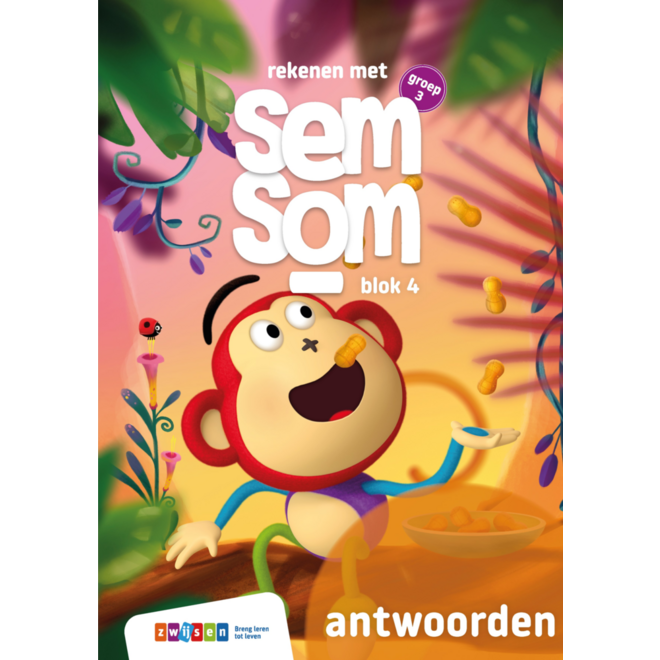 Semsom groep 3 antwoordenboek blok 4