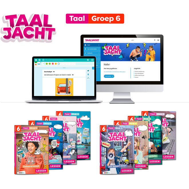 Taaljacht Taal Leerpakket groep 6