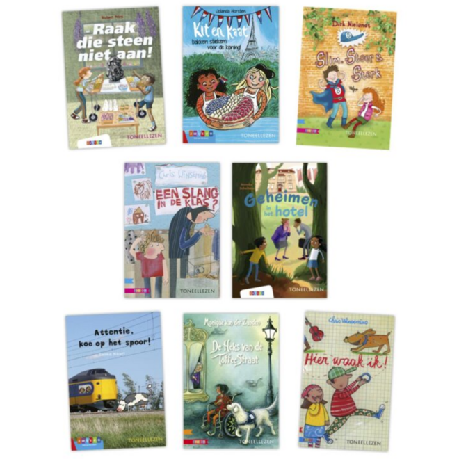 Pakket Toneellezen groep 4 (8 titels)