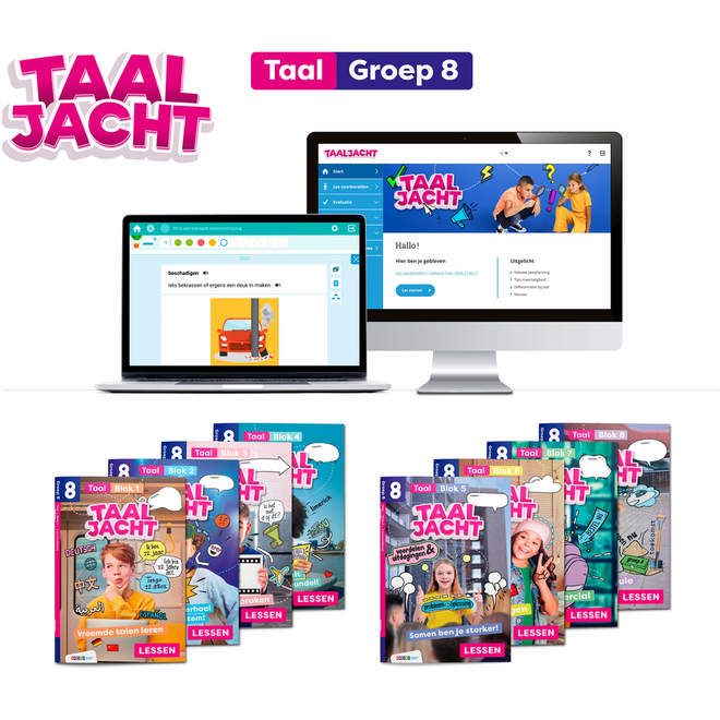 Taaljacht Taal Leerpakket groep 8