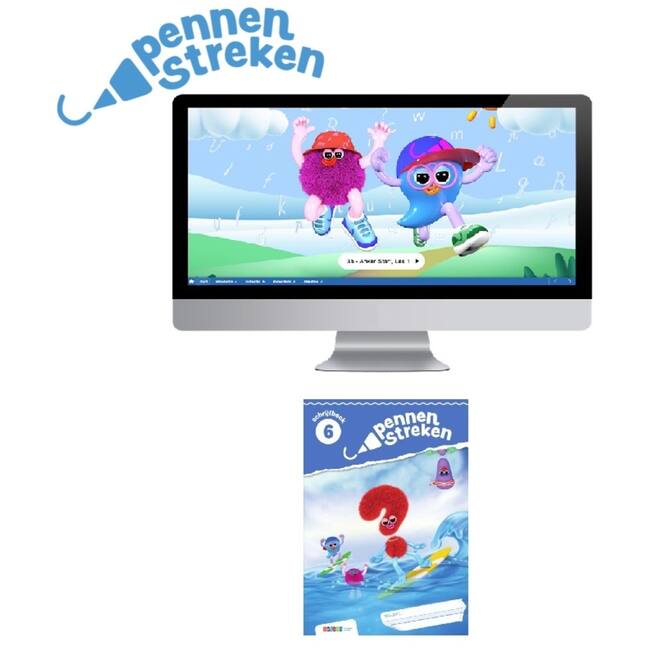 Pennenstreken 3 Leerpakket BLOKSCHRIFT groep 6