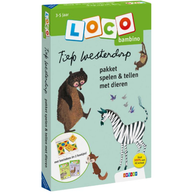 Loco Bambino: Fiep Westendorp pakket spelen & tellen met dieren