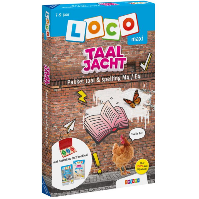 Loco Maxi: Taaljacht pakket taal & spelling M4 / E4