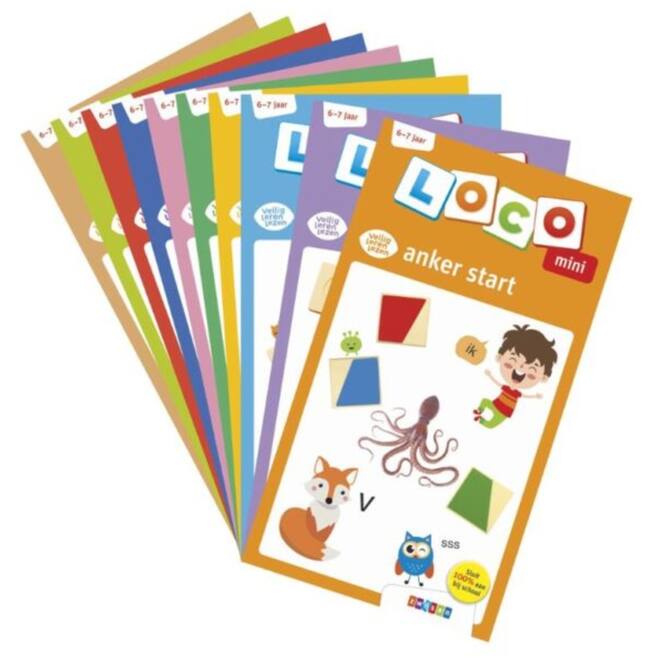 Loco Mini: Pakket Veilig leren lezen Zoem (10 titels)