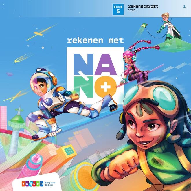 Nano groep 5 ruitjesschrift 1 (5 stuks)