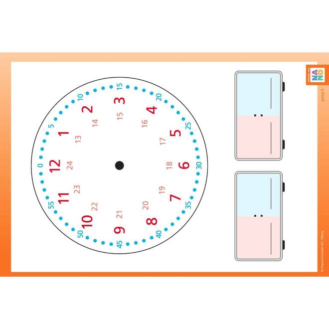 Nano groep 5 wisbordjes A & B (2x 30 stuks)