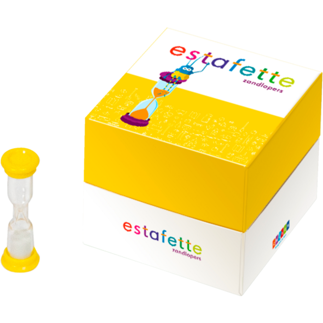 Estafette zandlopers  (16 stuks 30 seconden)