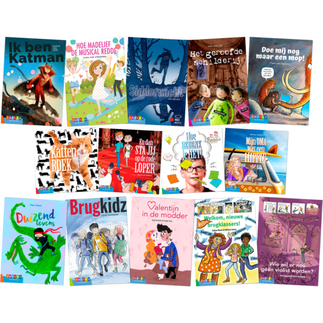 Pakket leesserie Estafette groep 8