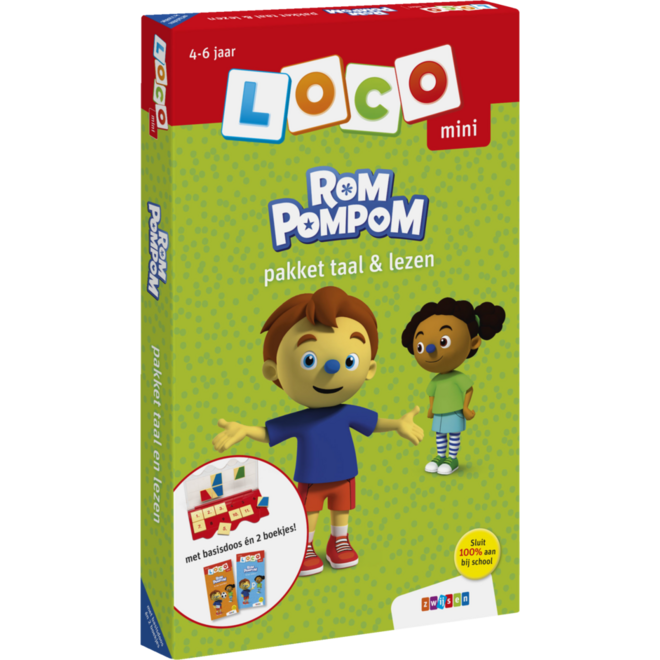 Loco Mini: rompompom pakket taal & lezen